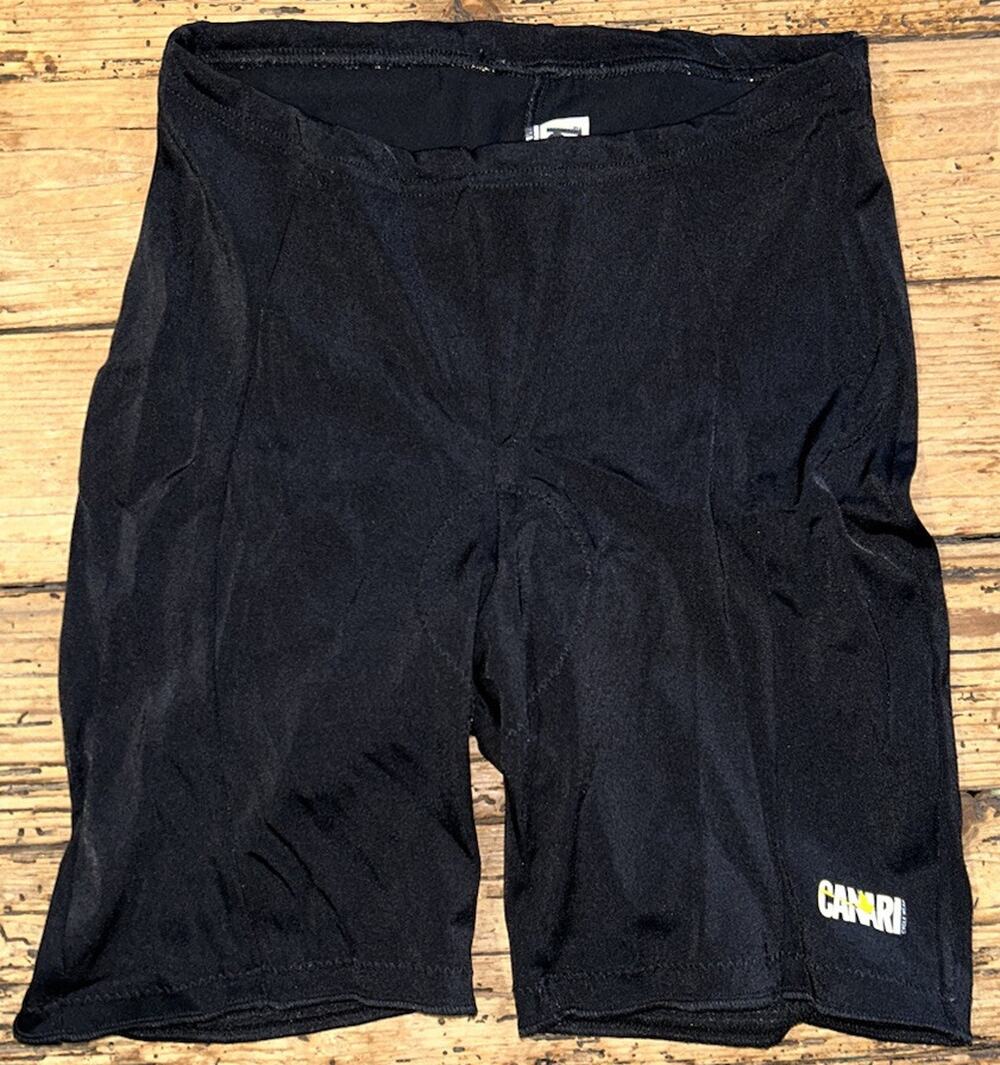 Canari Women’s Size XS Black Padded cycling shorts